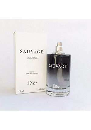 Dior Sauvage By for Men Eau De Tiolette Spray, 3.4 Oz (tester), 3.4 Oz
