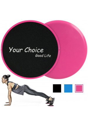 Your Choice Sliders Fitness Equipment Floor Sliders Exercise Core Gliders Gliding Discs for Full Body Workout