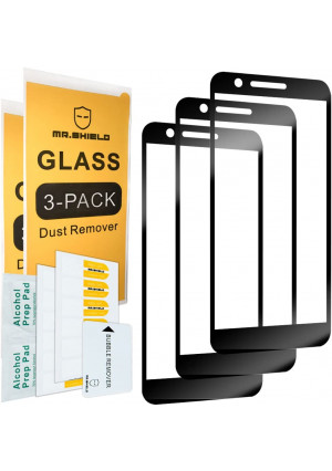 [3-Pack]-Mr.Shield for LG K30 [Full Cover] Screen Protector with Lifetime Replacement