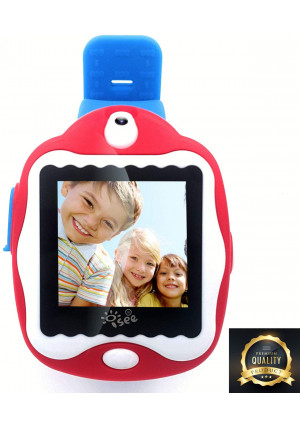 Durable Smart Watch for Kids, Electronics Educational Toys Kids Camera, Gadgets Games for Kids Ages 4-8 Girls Boys, Digital Video Games Built in Selfie-Camera Watches