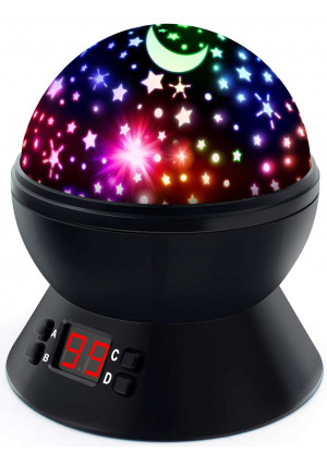 Night Lights for Kids Star Projector with Timer for Baby Boys and Girls