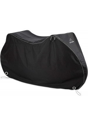 Bike Cover - Waterproof Outdoor Bicycle Storage For 1, 2 or 3 Bikes - Heavy Duty Ripstop Material - 2 Types: Stationary and Transportation - Offers Constant Protection All Through The 4 Seasons