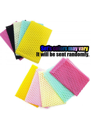 OliviaTree 5PCS Innovative Dish Washing Net Cloths,Scourer,100% Odor Free,Quick Dry,Perfect Scrubber for Washing Dishes 11" by 11"