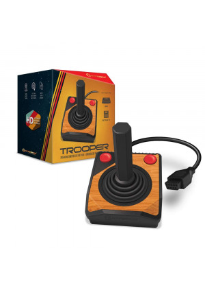 Hyperkin "Trooper" Premium Controller for Atari 2600/ RetroN 77 (Color May Vary)