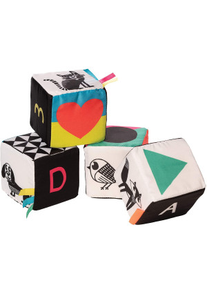 Manhattan Toy Wimmer-Ferguson Mind Cubes Soft Baby Activity Toy