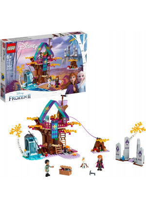 LEGO Disney Frozen II Enchanted Treehouse 41164 Toy Treehouse Building Kit featuring Anna Mini Doll and Bunny Figure for Pretend Play (302 Pieces)
