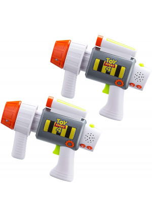 eKids Toy Story 4 Laser-Tag for Kids Infared Lazer-Tag Blasters Lights Up and Vibrates When Hit