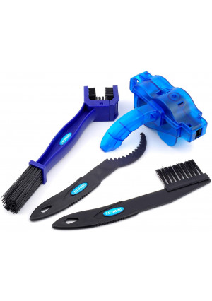 BOBILIFE Bicycle and Motorcycle Chain Cleaner Tool - Maintenance Kit -Gear Chain Cleaner