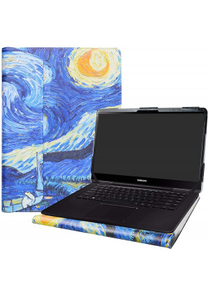 Alapmk Protective Case Cover For 15.6" Samsung Chromebook 4 Plus 15 XE350XBA-K01US/Samsung Notebook 7 Spin 15 NP750QUA Series Laptop(Note:Not Fit Notebook 7 Spin 15 NP740U5L NP740U5M),Starry Night