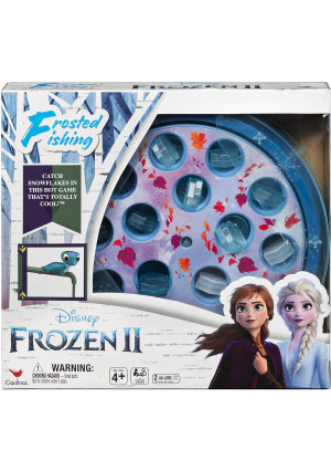 Cardinal Games 6054132 Disney Frozen 2 Frosted Fishing Game For Kids and Families,Multicolor