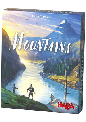 HABA Mountains - A Collecting Game Requiring Memory, Strategy and a Bit of Luck - for 2-5 Hikers Ages 8+ (Made in Germany)