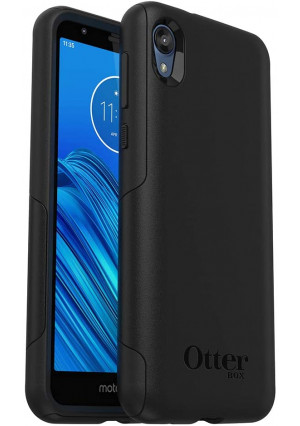 OtterBox Commuter LITE Series Case for Moto e6 - Retail Packaging - Black