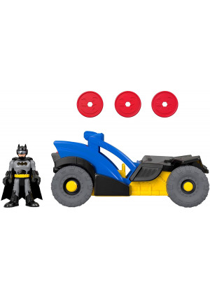 Fisher-Price Imaginext DC Super Friends Batman Figure and Rally Car, GKJ25