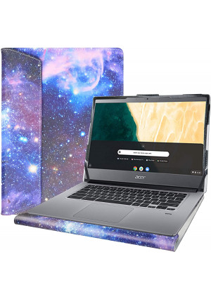 Alapmk Acer Chromebook 714 Case,Protective Cover Case for 14" Acer Chromebook 714 CB714/Acer Chromebook Enterprise 714 Laptop[Note:Not fit ACER CHROMEBOOK 514 314/Chromebook 14 CB3-431],Galaxy
