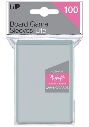 Lite Board Game Sleeves - 54mm x 80mm (100 ct.)