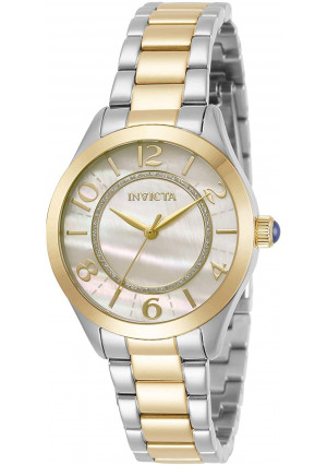 Invicta Women's Angel Quartz Watch with Stainless Steel Band