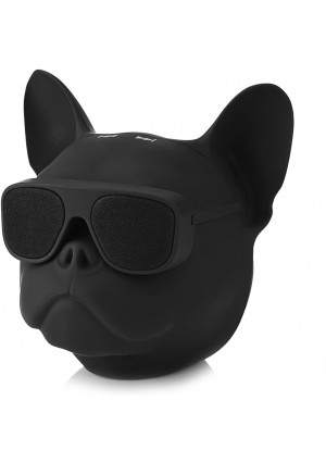French Bulldog Shaped HI-FI Wireless Speaker w/Function of Voice Command, w/ 32G Capacity, Bluetooth4.1, Portable, Perfect for Home, Long Time Use