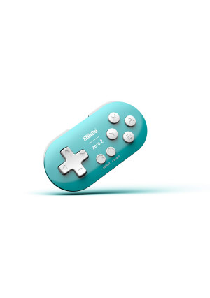 8Bitdo Zero 2 Bluetooth GamepadTurquoise Edition - Nintendo Switch
