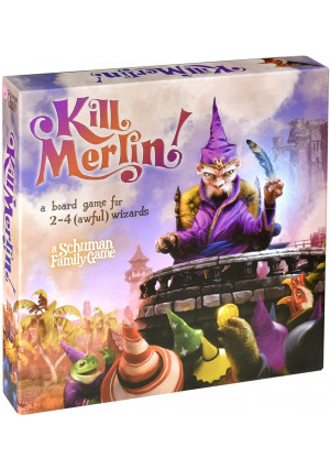 Kill Merlin! - a board game for 2-4 (awful) wizards