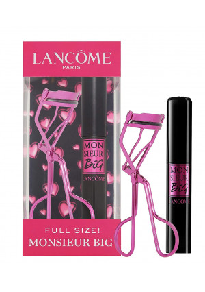 Lancome 2 pc Monsieur Big Mascara and Eyelash Curler Limited Edition 2020 Set