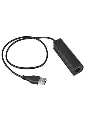 Wireless Finest USB Plug Computer PC Laptop To RJ9 Female Adapter For Headset Work With Avaya Nortel Nt Yealink Viop POE NEC Mitel Office Desktop IP Telephone Phone Skype MSN Video Phone App Conference Work From Home