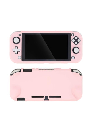 GeekShare Protective Case for Nintendo Switch Lite 2019, Ergonomic Protective Grip Cover for Nintendo Switch Lite (Pink)