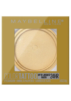 Maybelline Color Tattoo Up To 24HR Longwear Cream Eyeshadow Makeup Golden Girl