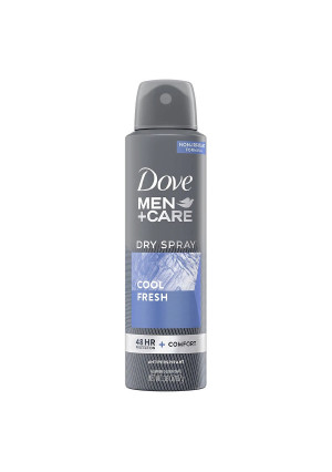 Dove Men+Care Dry Spray Antiperspirant Deodorant Cool Fresh Cool Fresh