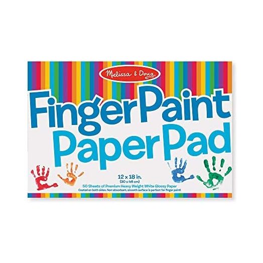 Melissa & Doug Finger Paint Paper Pad (12"x18")