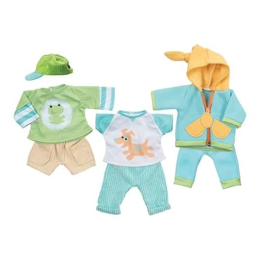 Melissa & Doug Mine to Love Mix & Match Playtime Doll Clothes for 12”-18” Unisex Dolls (6 pcs)