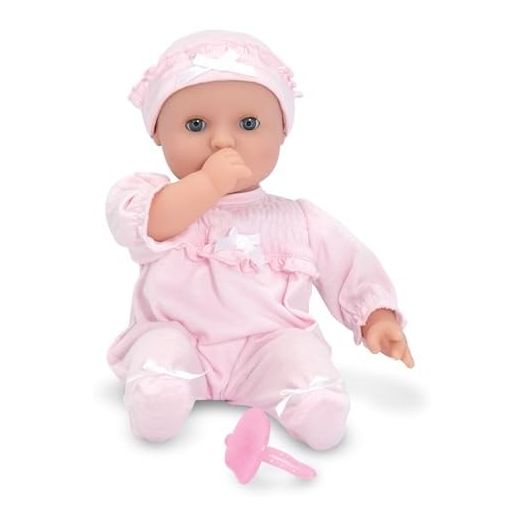 Melissa & Doug Mine to Love Jenna 12-Inch Soft Body Baby Doll (Frustration-Free Packaging, Great Gift for Girls and Boys – Best for Babies, 18/ 24 Month Olds, 1 and 2 Year Olds))