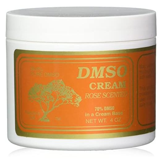 DMSO Cream, Rose Scented, 4 Oz | DMSO