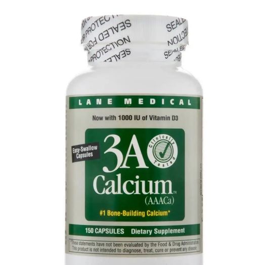 Lane Medical 3A Calcium - 150 Capsules