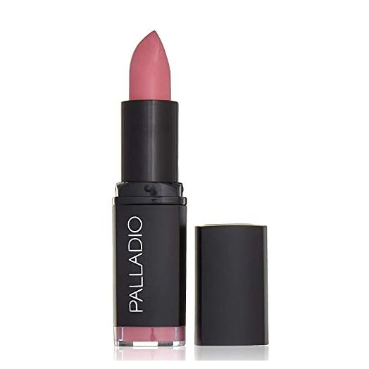Palladio Herbal Matte Lipstick, Bella Pink, Creamy and Full Coverage Long Lasting Matte Lipstick