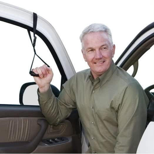 Stander CarCaddie - Automotive Standing Aid and Adjustable Safety Vehicle Support Handle Portable Nylon Car Assist Device