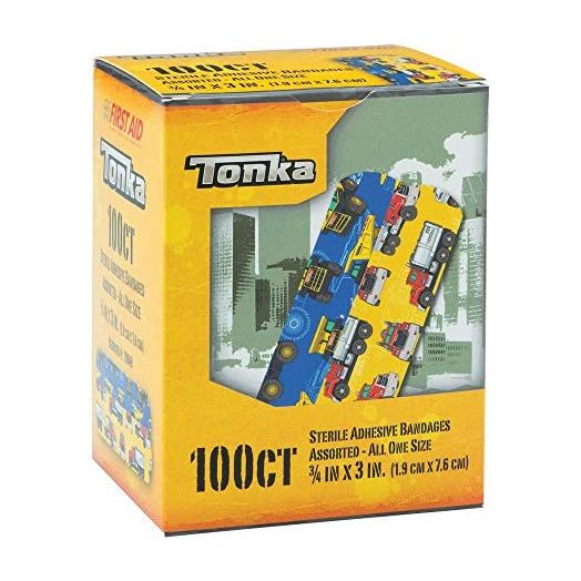 Tonka Bandages - First Aid Supplies - 100 per Pack