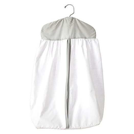 Baby Doll Bedding Forever Mine Junior Diaper Stacker, Grey