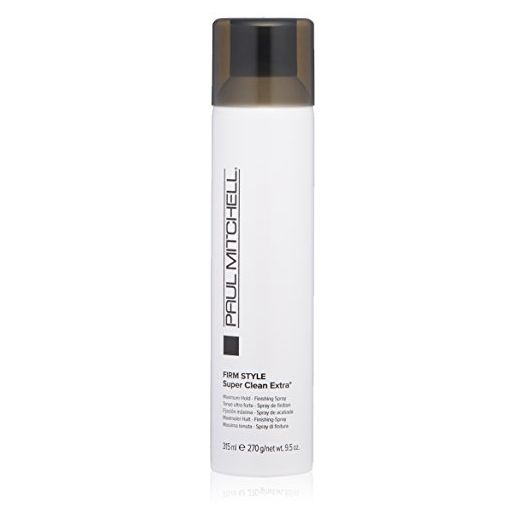 Paul Mitchell Super Clean Extra Finishing Hairspray, Maximum Hold, Shiny Finish, For All Hair Types