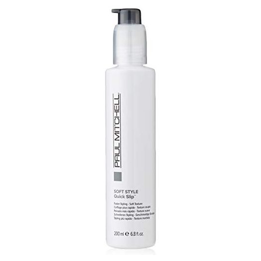 Paul Mitchell Quick Slip Styling Cream, Reduces Drying Time For Faster Styling, Soft, Flexible Hold, For All Hair Types, 6.8 fl. oz.