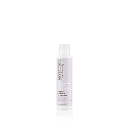 Paul Mitchell Clean Beauty Repair Leave-In Treatment, Restores Strands, For Damaged, Brittle Hair, 5.1 fl. oz.