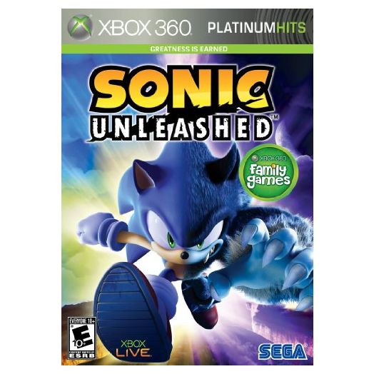 Sonic Unleashed (Platinum Hits), Xbox 360