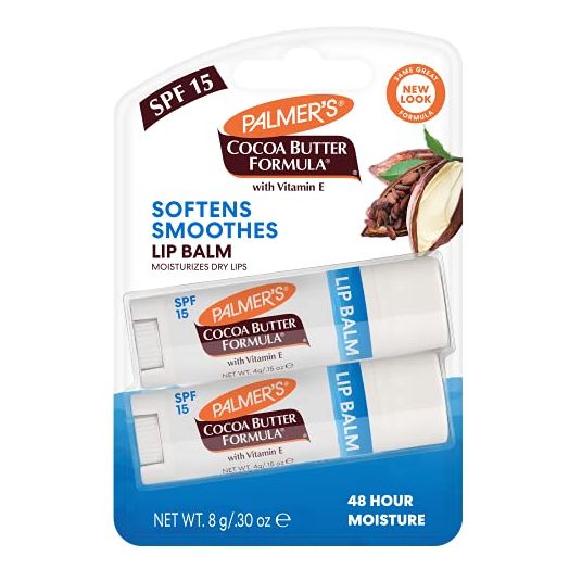 Palmer's, Cocoa Butter Ultra Moisturizing Lip Balm SPF 15 Duo for Unisex, 2 Count