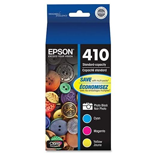 EPSON T410 Claria Premium -Ink Standard Capacity Photo Black & Color Combo Pack (T410520-S) for select Epson Expression Premium Printers