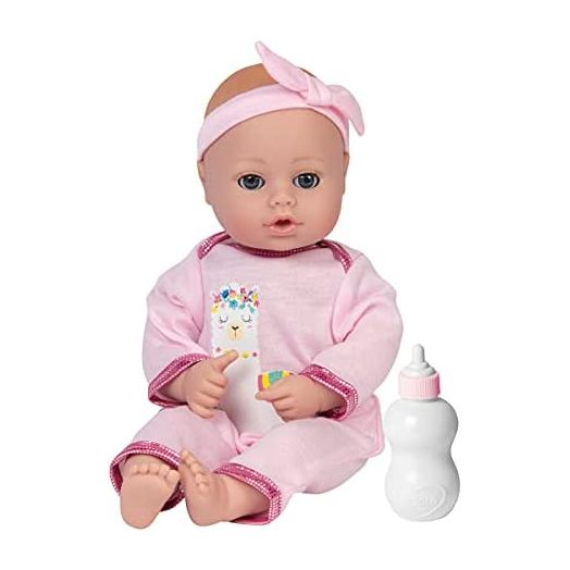 Adora My First Baby Doll - Playtime Llama Pajama, 13 inches, Open Close Eyes, Can Suck Her Thumb