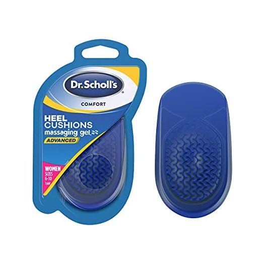 Dr. Scholl's Comfort Heel Cushions for Women, 1 Pair, Size 6-10, Blue