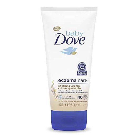Baby Dove Soothing-Cream To Soothe Delicate Baby Skin Eczema Care No Artificial Perfume or Color, Paraben Free, Phthalate Free 5.1 oz