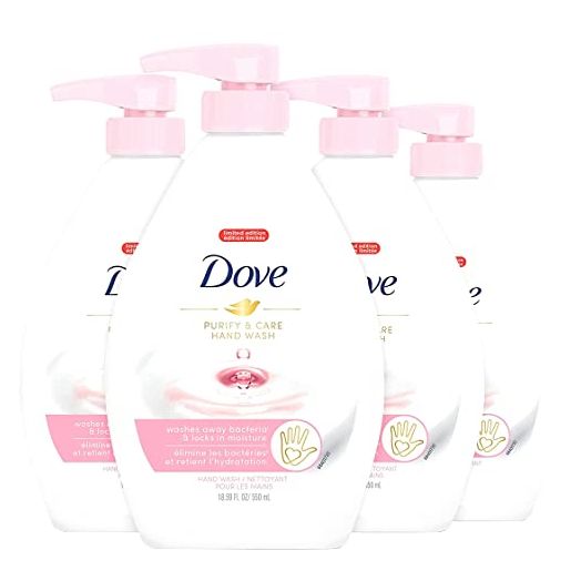 Dove Purify and Care Limited Edition Hand Wash, 18.59 Ounce (Pack of 2)