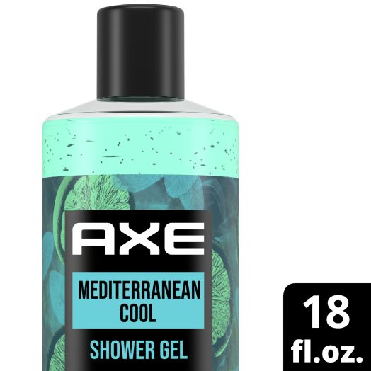 AXE Mediterranean Breeze Body Wash For Men Made with 100% Natural Origin Fragrance For Long Lasting Freshness. Bergamot & Sage Skin care for Men with Plant Based Ingredients 18 oz