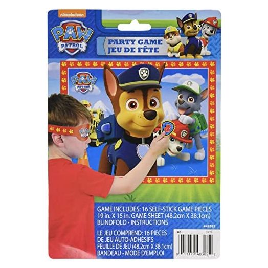 Unique Industries PAW Patrol Party Game for 16