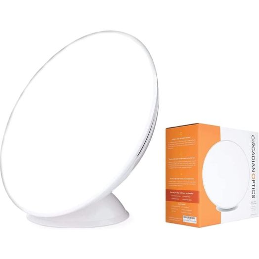 Circadian Optics Light Therapy Lamp, UV-Free LED Happy Mood Lamps with 10, 000 Lux for Seasonal Sunlight Changes